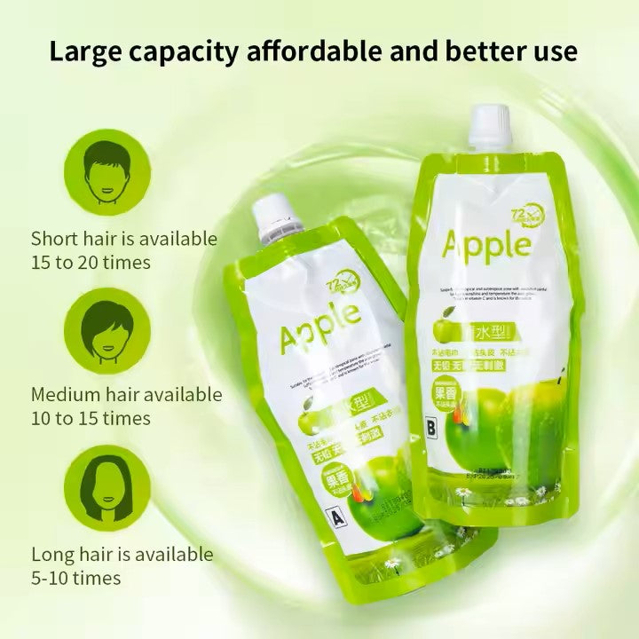 Apple Hair Color Ammonia Free Natural Black 1000ml